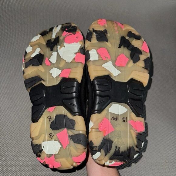 SIA Collective Evo Foam Black Tan Trainer Comfort Clog Shoe Men’s Size 8-9 - Picture 7 of 8